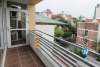 Balcony one bedroom apartment for rent off To Ngoc Van, Tay Ho